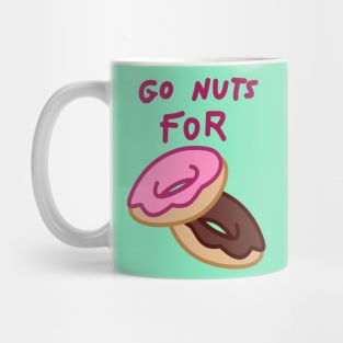 Go Nuts For Donuts (Sketch) - Mabel's Sweater Collection Mug